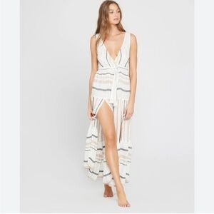 L*SPACE El Camino Stripe Clara Dress size Medium